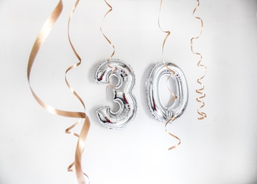 Personalized Birthday Sign - Age 21